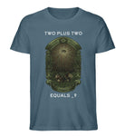 Bio-Baumwoll T-Shirt 1984 "Two Plus Two" - Vestes non Verba