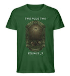 Bio-Baumwoll T-Shirt 1984 "Two Plus Two" - Vestes non Verba