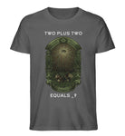 Bio-Baumwoll T-Shirt 1984 "Two Plus Two" - Vestes non Verba