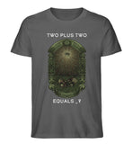 Bio-Baumwoll T-Shirt 1984 "Two Plus Two" - Vestes non Verba