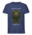 Bio-Baumwoll T-Shirt 1984 "Two Plus Two" - Vestes non Verba