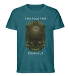 Bio-Baumwoll T-Shirt 1984 "Two Plus Two" - Vestes non Verba